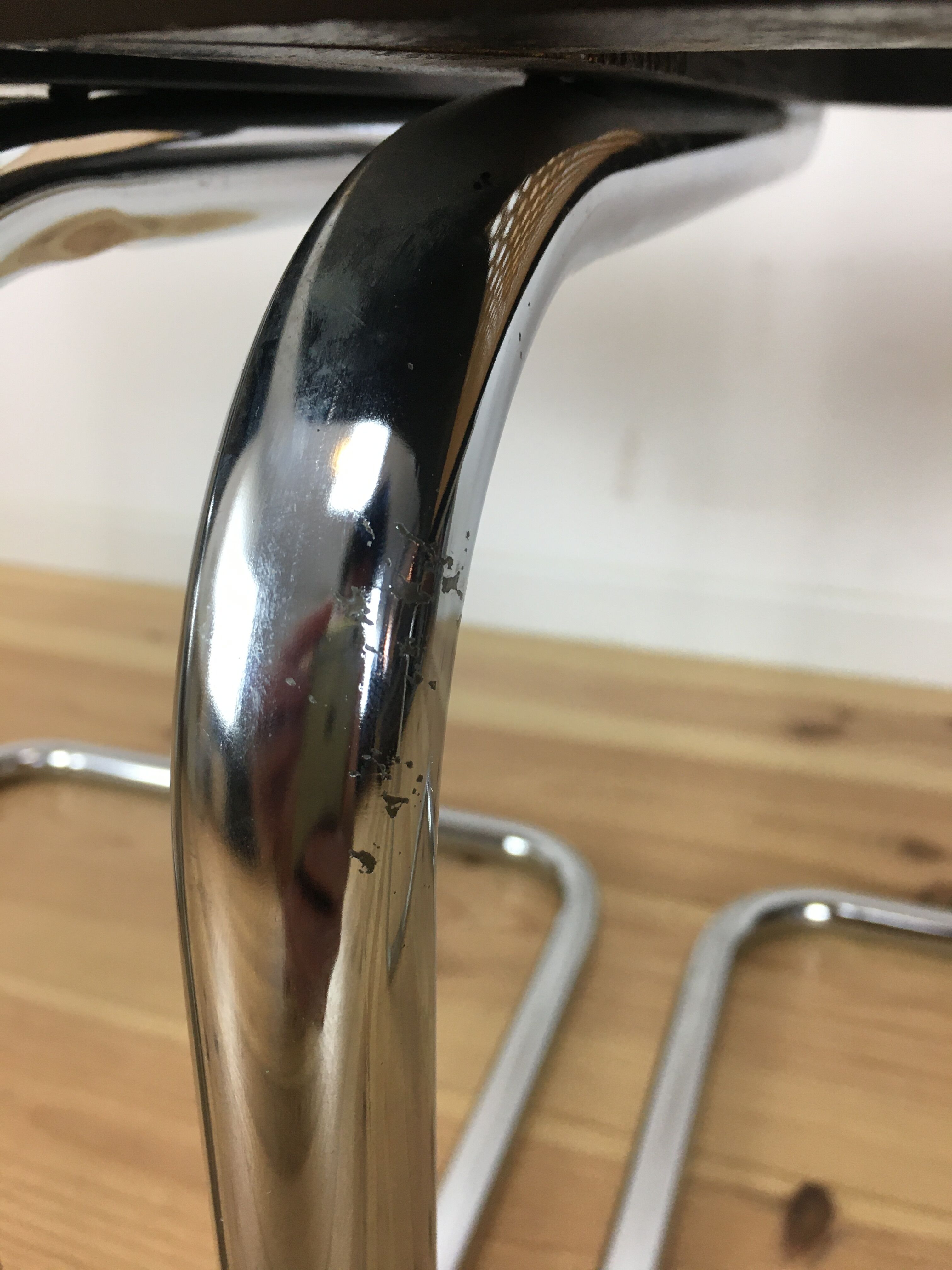 4 chairs Cesca B32 by Marcel Breuer