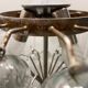 Murano Glass Tube Chandelier 1970’s