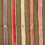 Anatolian handmade kilim rug 287 cm x 158 cm