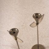 Pair of candlesticks on foot