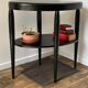 Gueridon console bois noir art déco