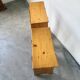 Scandinavian pine stools with Japanese inspiration.