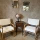 Paire de fauteuil refait