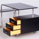 Bauhaus Oak Writing Desk by Robert Slezak, Czechia, 1930s