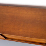 Vintage Sideboard in Teak with sliding door and drawers, 1960s