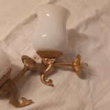 Mirror and complete bathroom accessories set