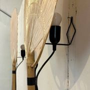Ingo Maurer Uchiwa III wall lamps, M-Design 1973
