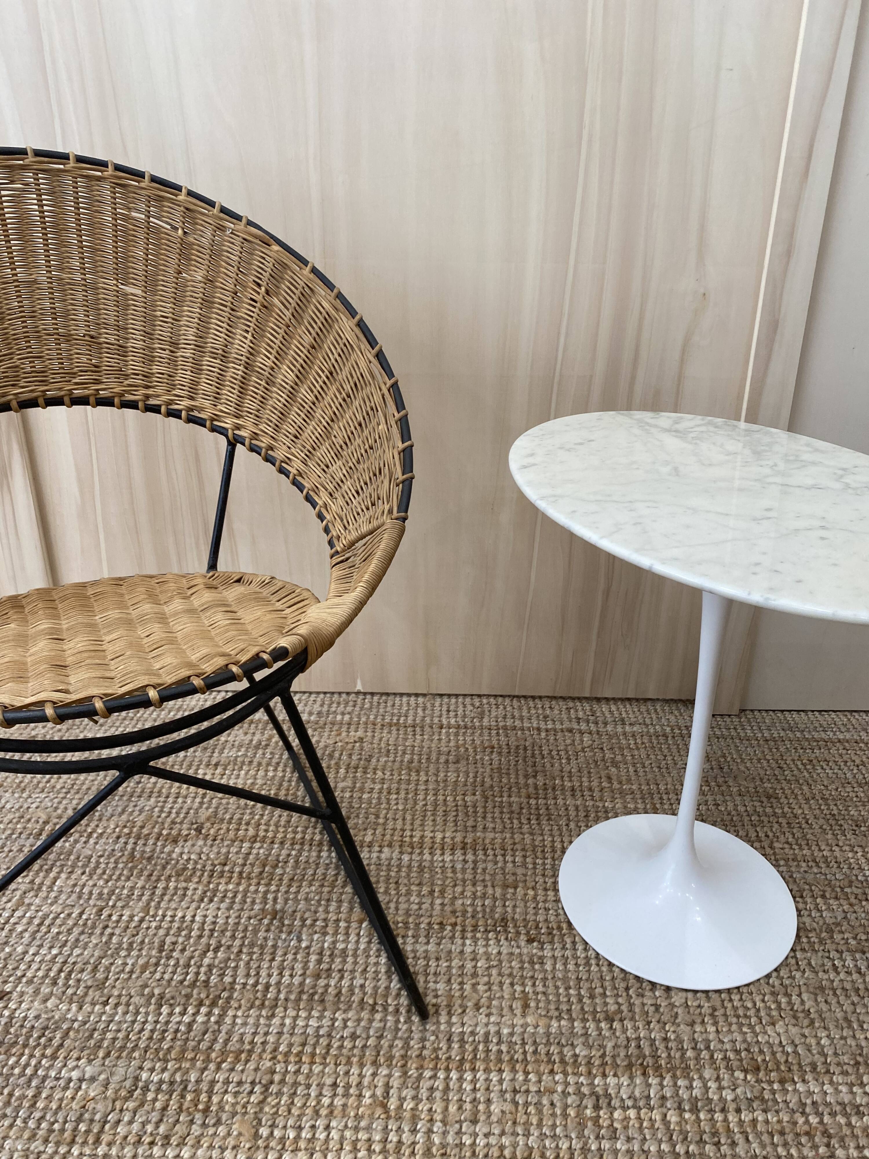 Fauteuil en Rotin de Guy Raoul