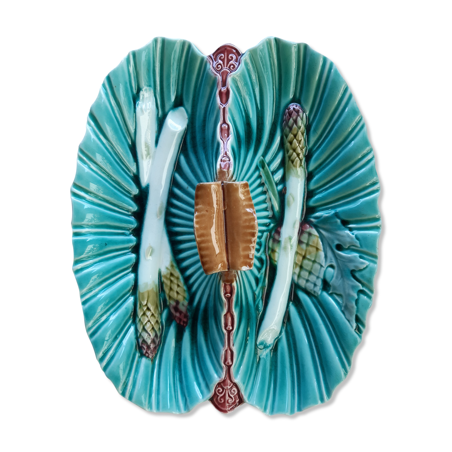 Plat asperges barbotine