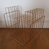 Art deco magazine rack/vinyl rack