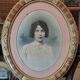 Old oval frame