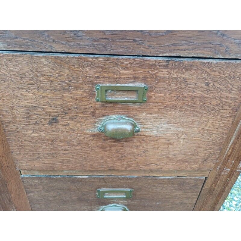 1930s shop furniture in oak