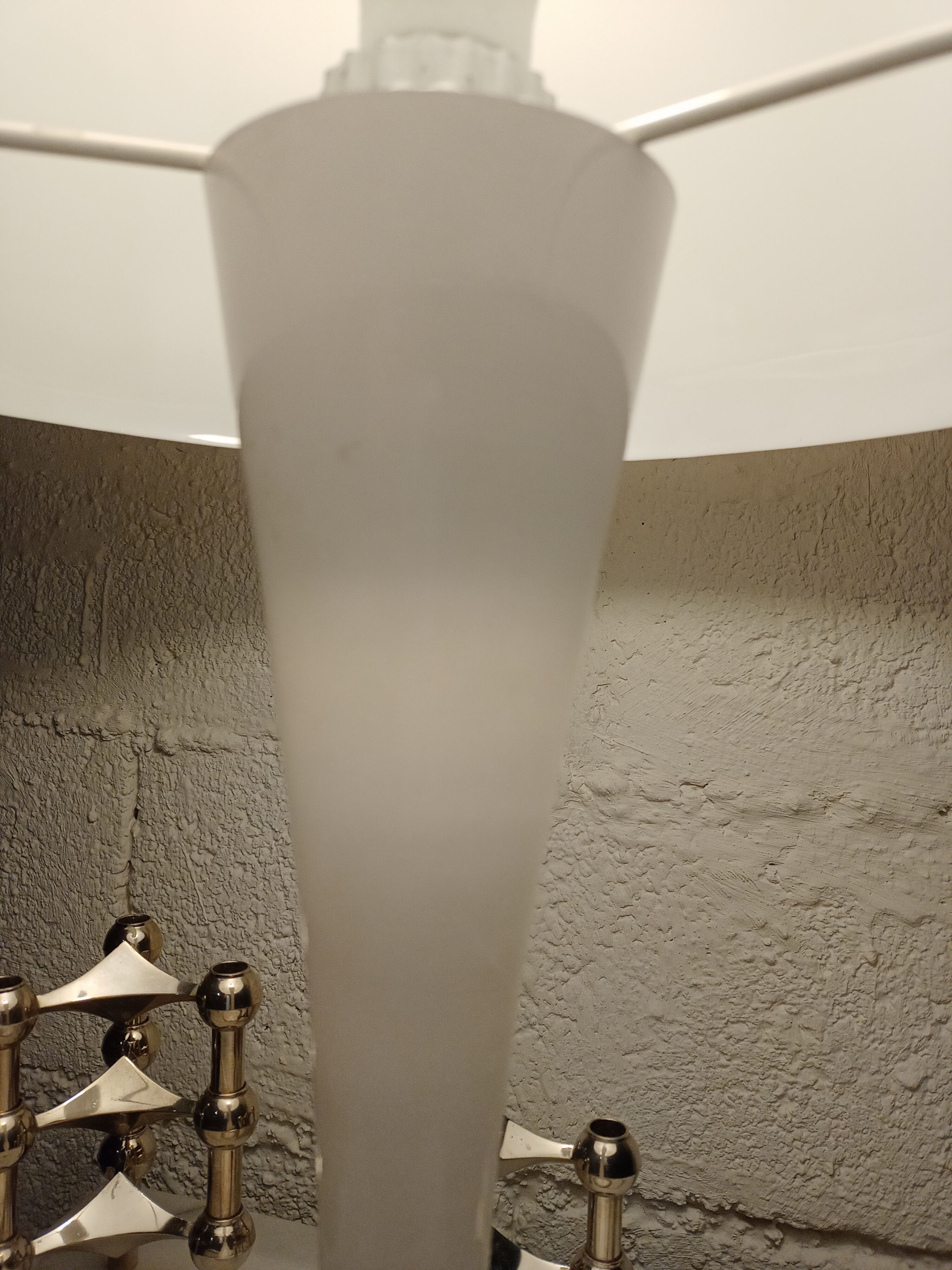 Mushroom lamp design of the 70s