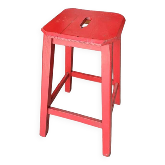 Vintage workshop stool