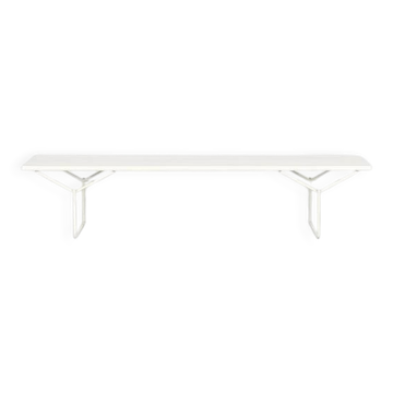 Banc « 400 » en bois blanc par Harry Bertoia pour Knoll International.