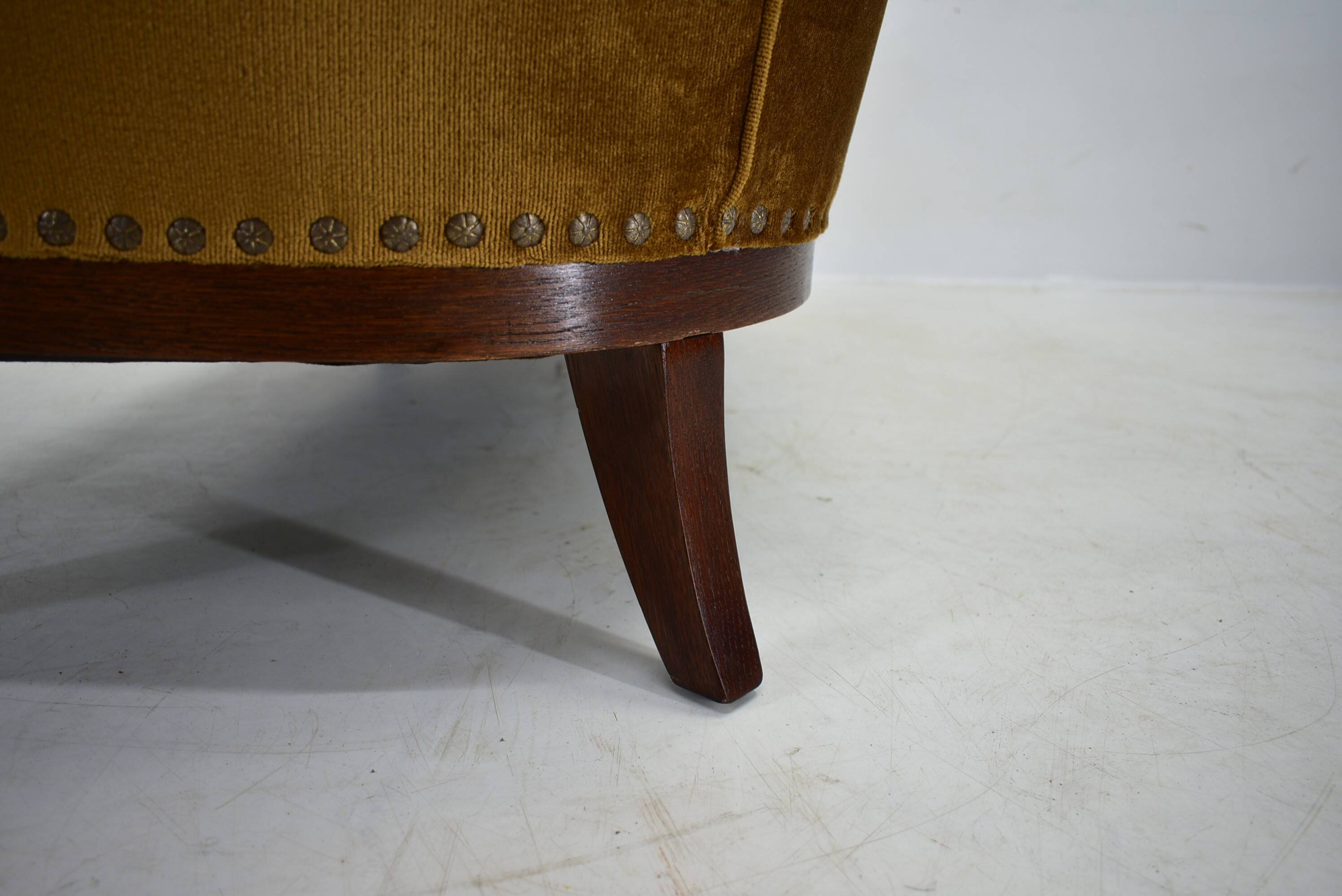 Canapé Art Déco des années 1930, Tchécoslovaquie