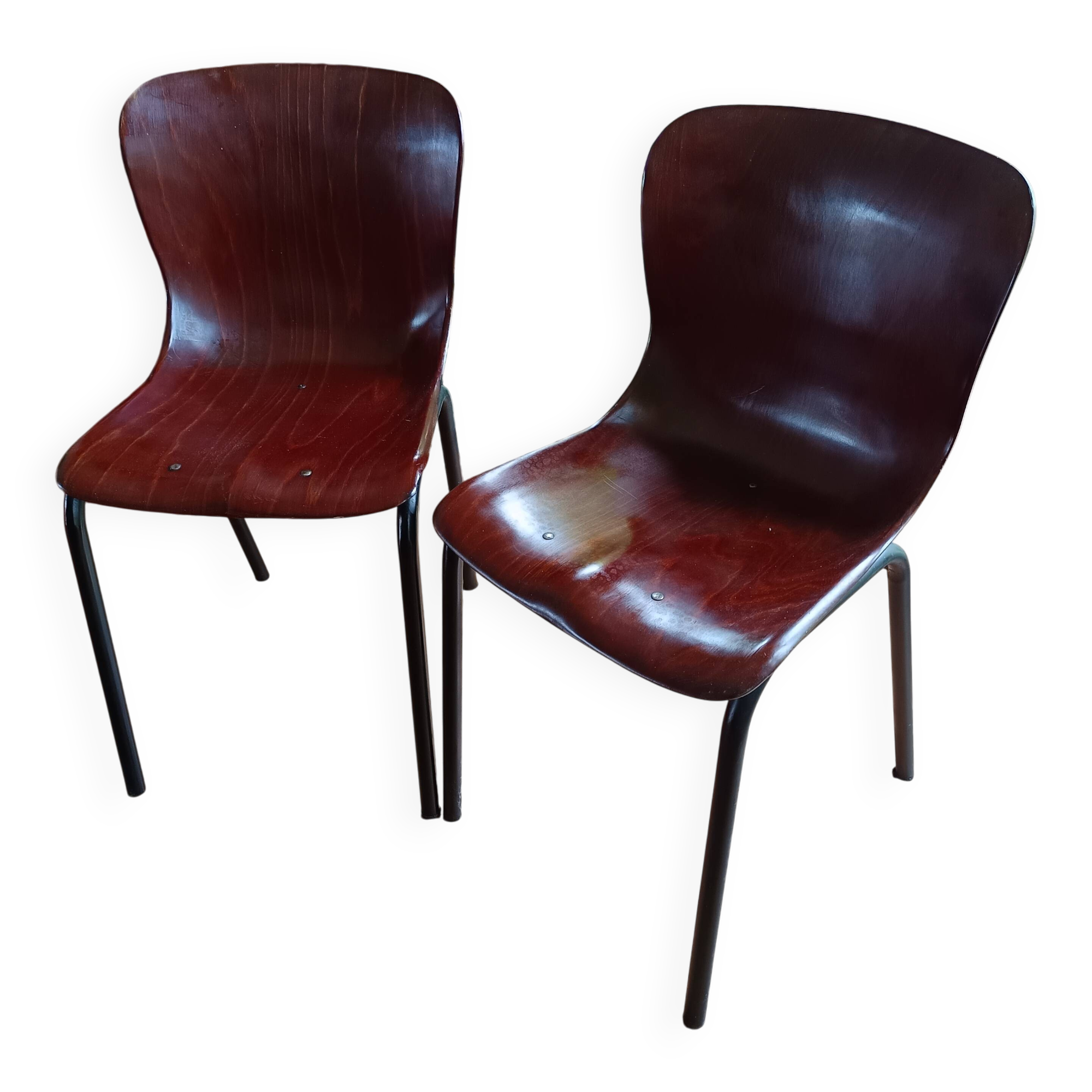 pair of vintage Pagholz chairs 1960s/1970s