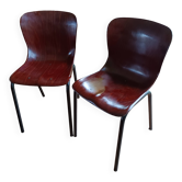 paire de chaises vintage Pagholz 1960/1970