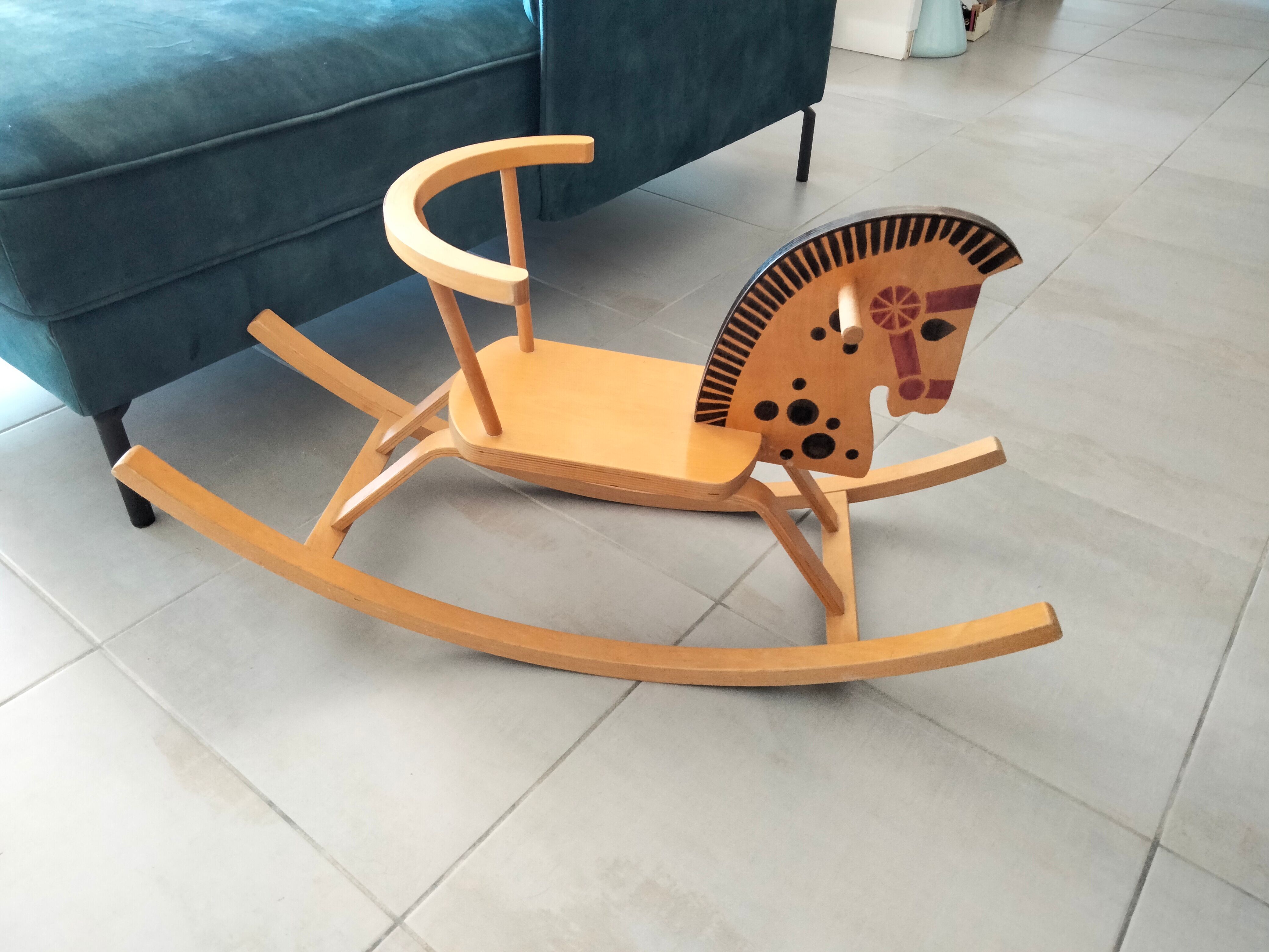 Vintage rocking horse