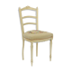 Louis XVI-style upholstered chair