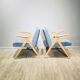 Paire de fauteuils par J. Chierowski 1960