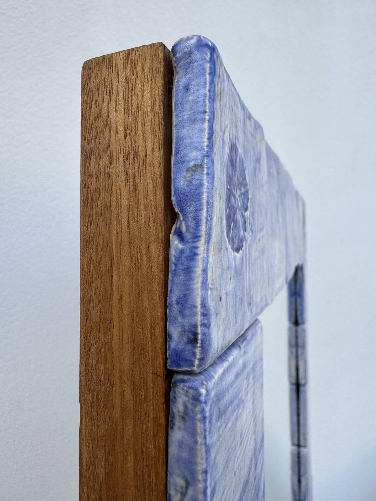 Miroir céramique Vallauris Almone années 70