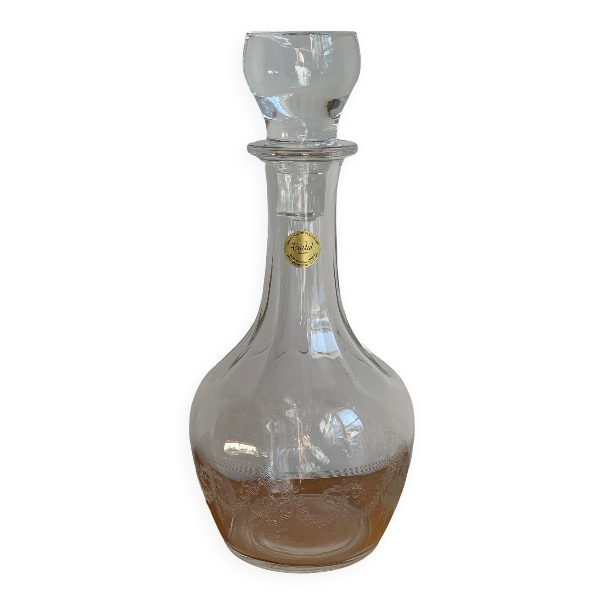 Carafe cristal vintage