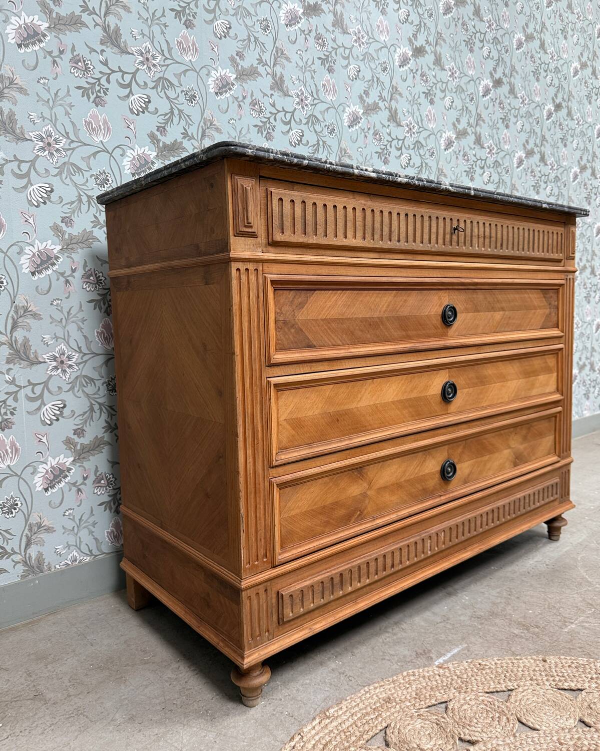Louis XVI style chest of drawers