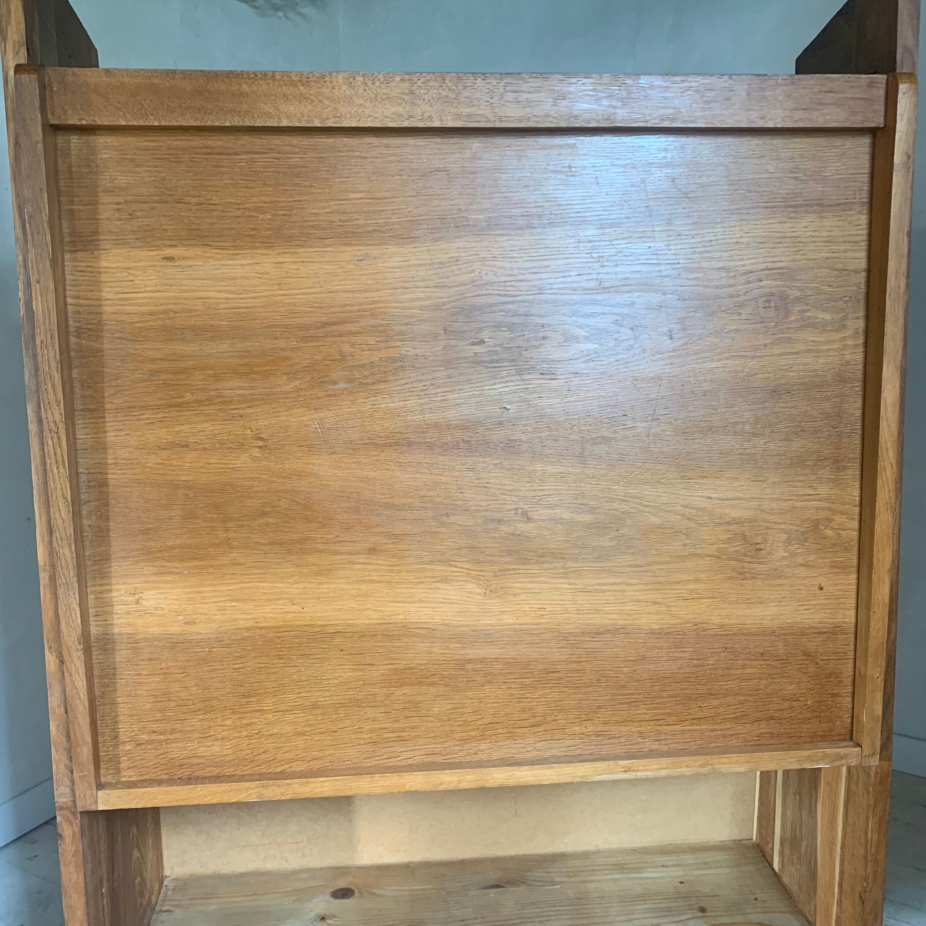Vintage oak secretary sideboard