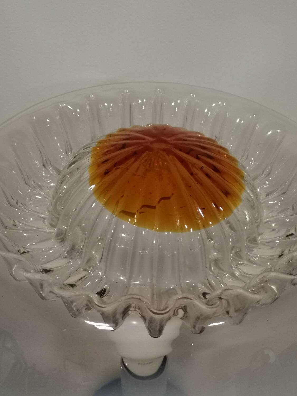 Lampe de table Mazzega, Murano, années 1970