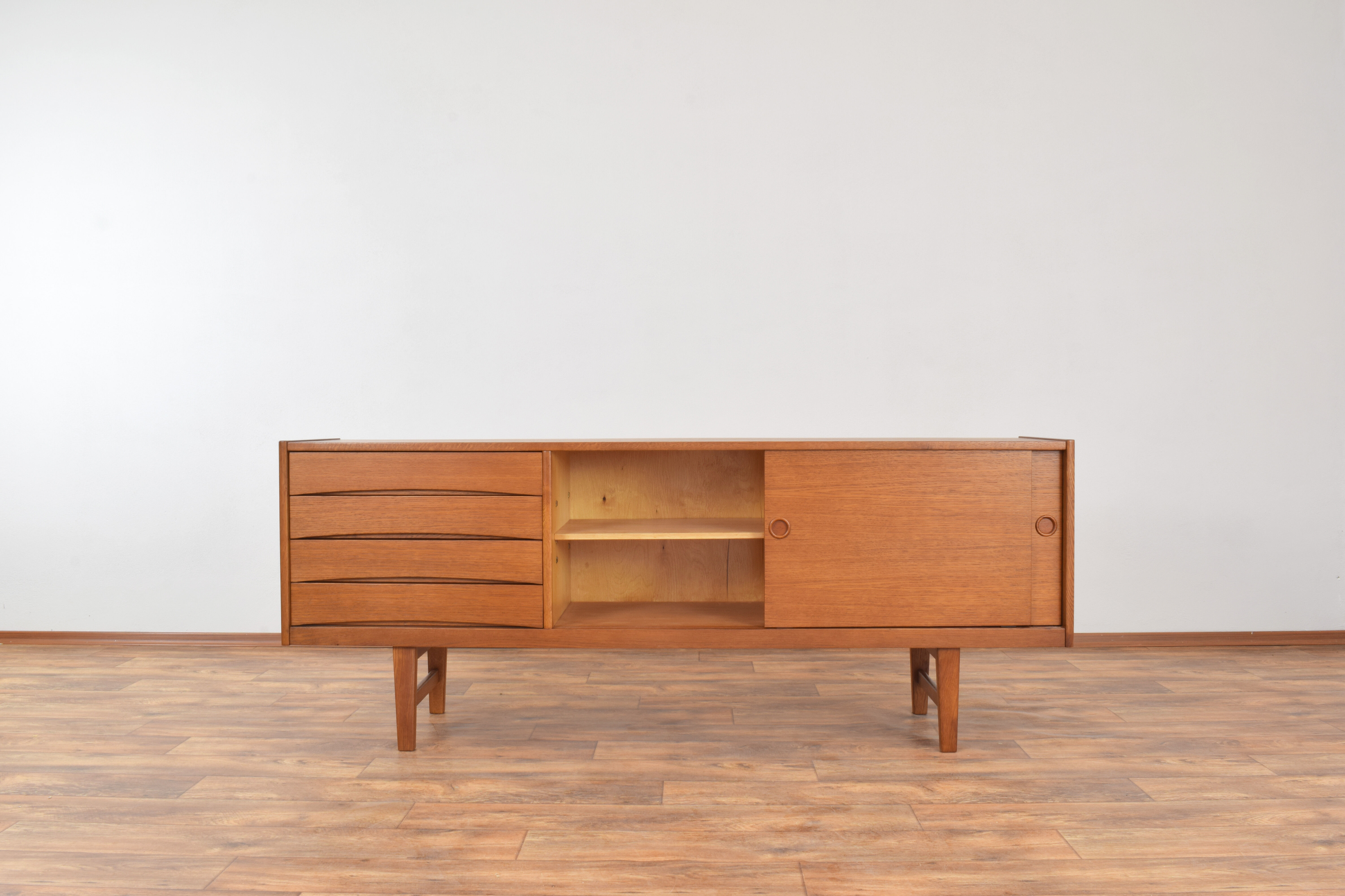 Mid-Century Oak Sideboard model Ulvö by Erik Wörtz for Ikea, 1960s