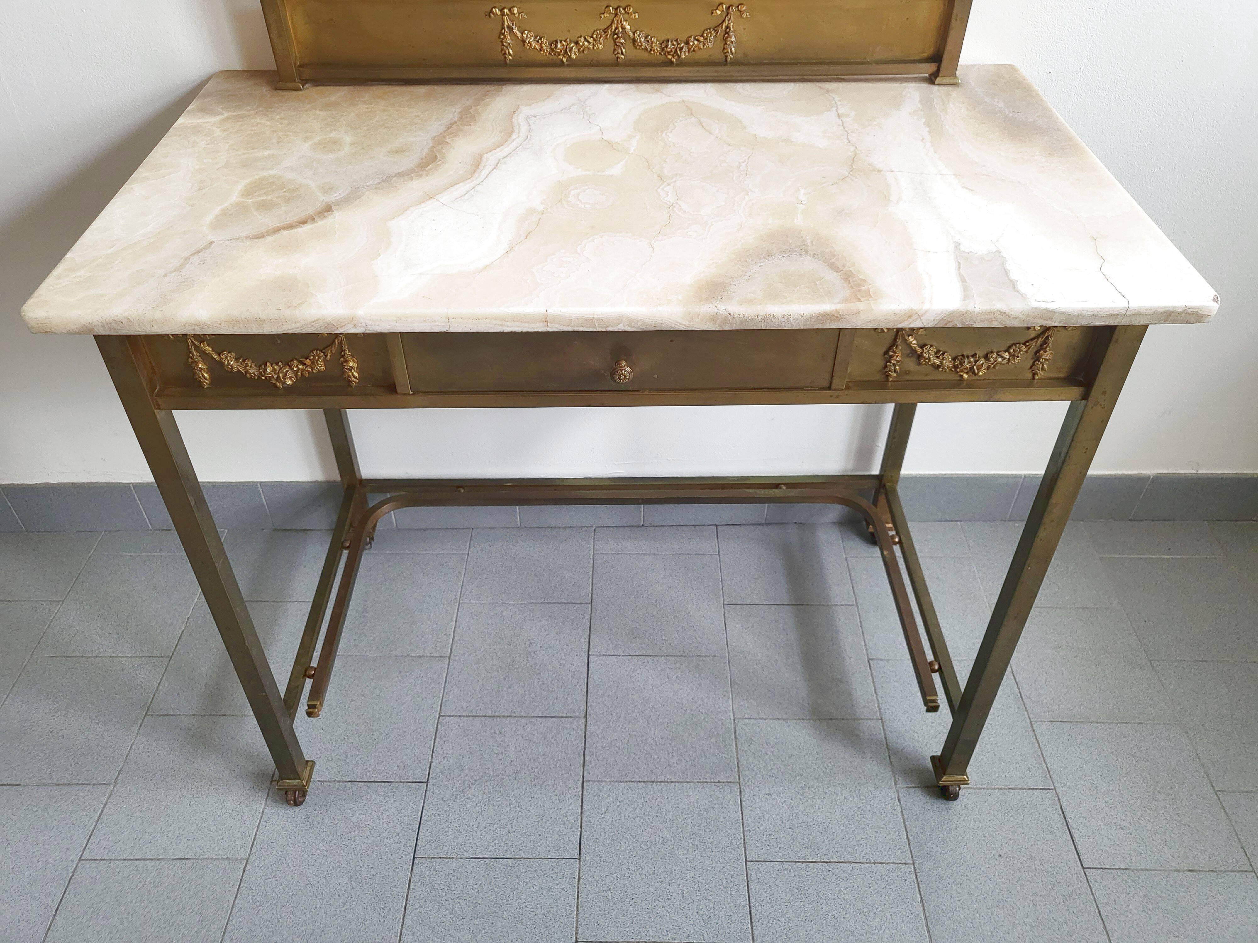 Louis XVI style art deco dressing table