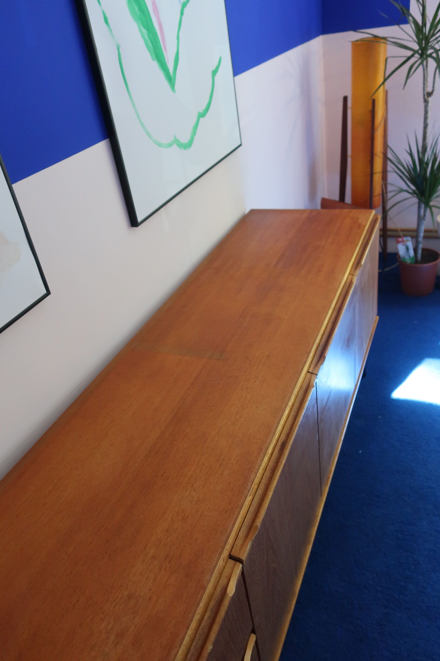 Teak sideboard from the 60s/70s pins