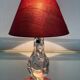 60s crystal table lamp
