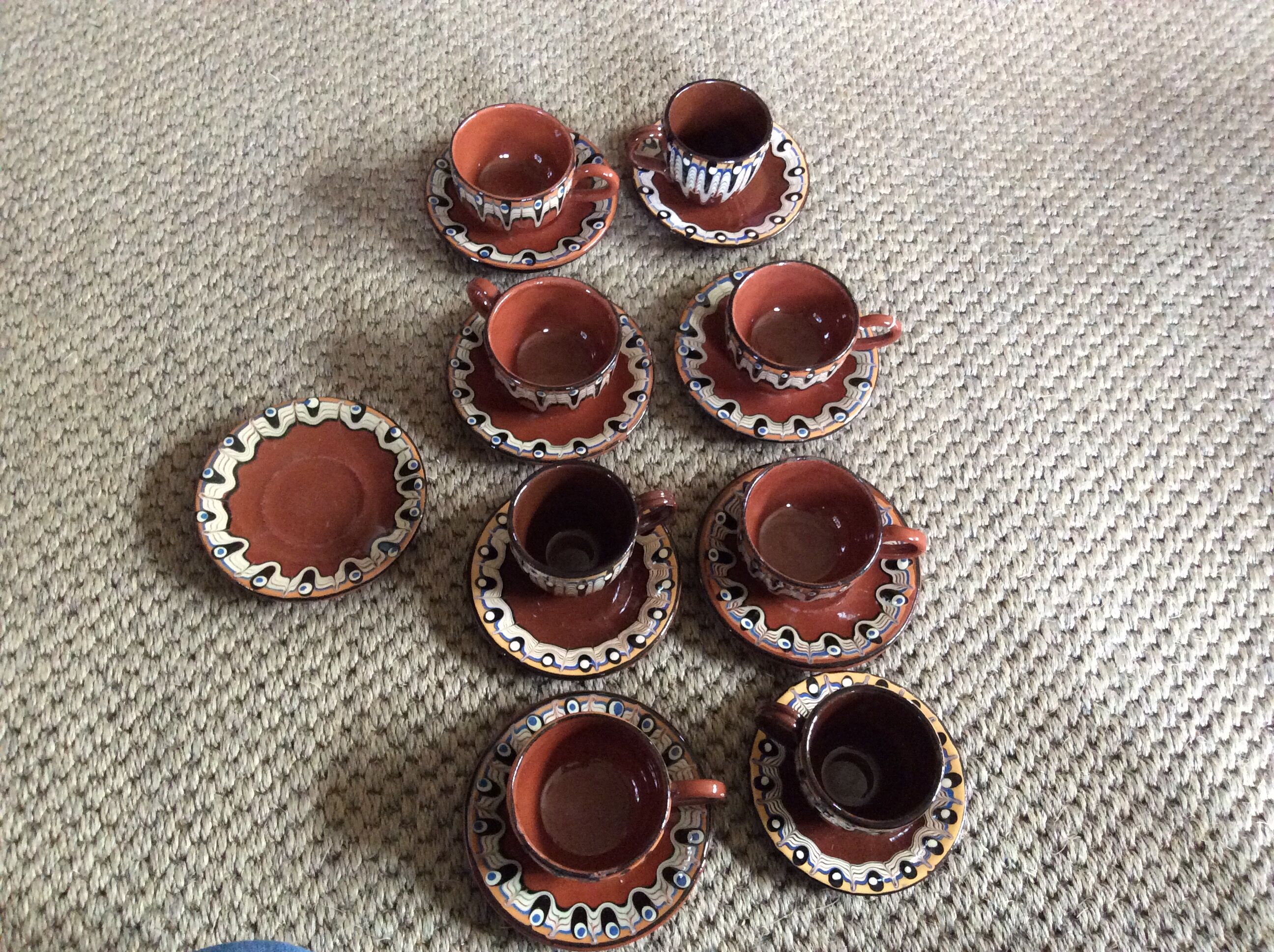 Set de 8 tasses à café