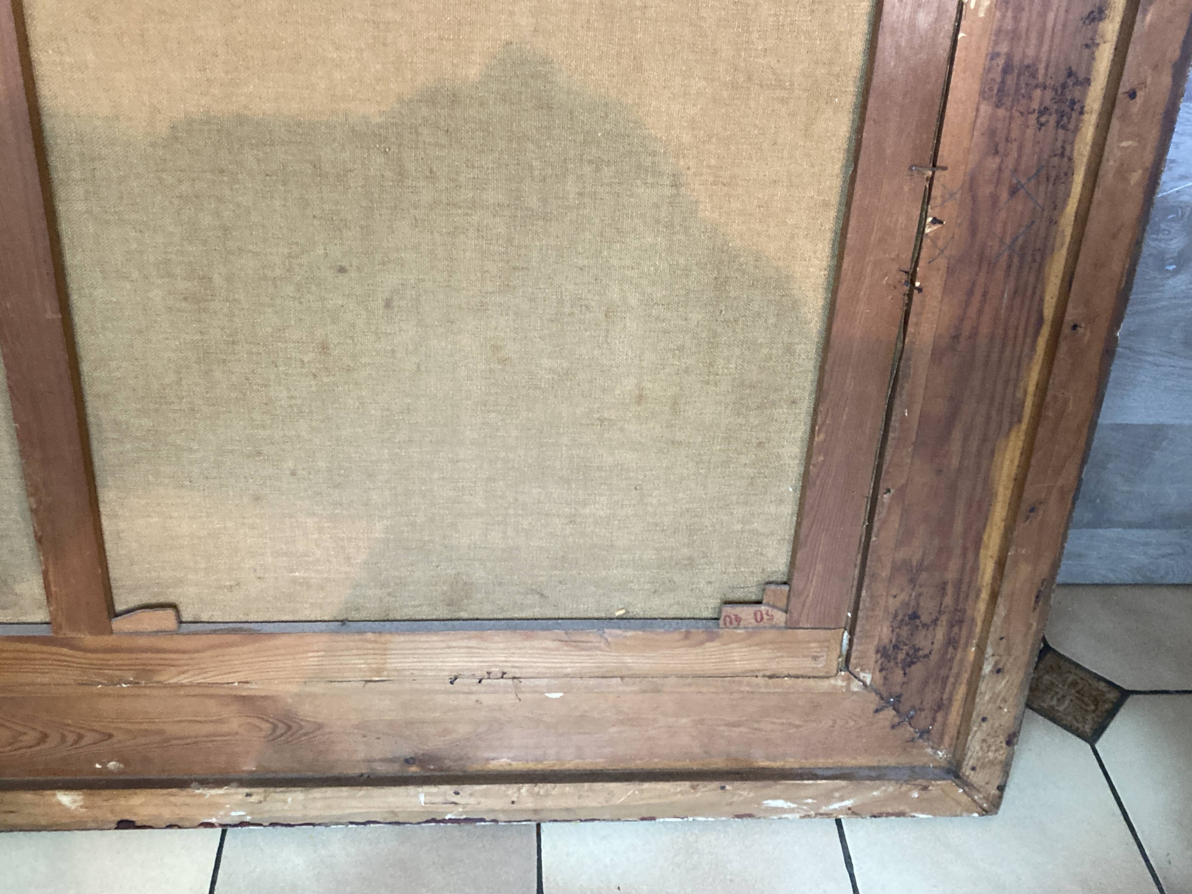 Dozinel _ The Pond of Drowned Children - oil on framed canvas