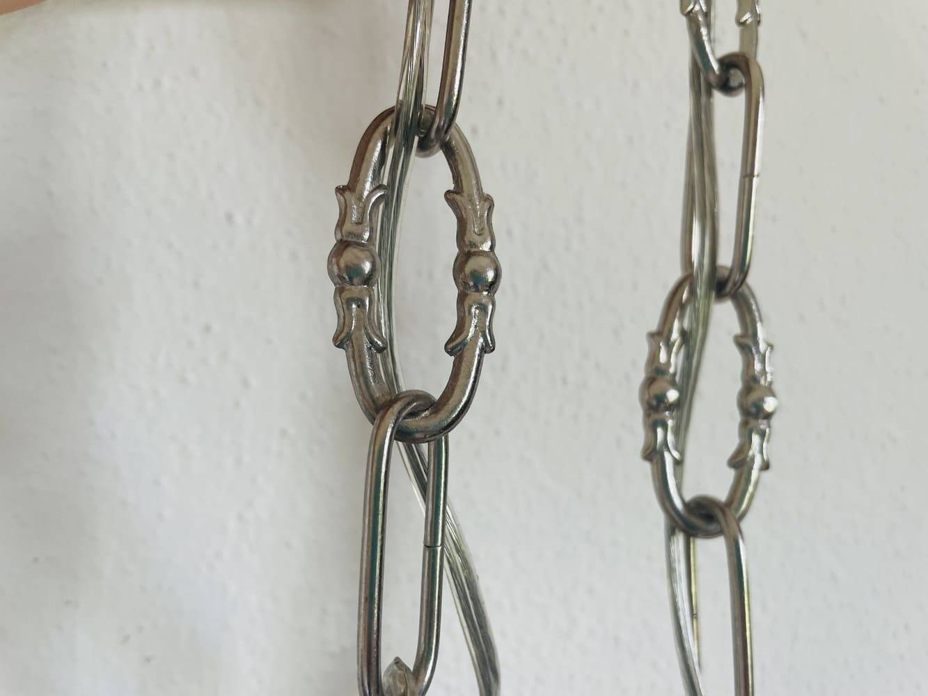 Large bubble glass hanging light