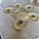 8 flat plates for starter-dessert - Saint-Amand - Model Dominique