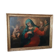huile sur toile ancienne représentant la Vierge en deuil - époque baroque