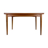 Table à manger en teck danois par Kai Kristiansen années 1960