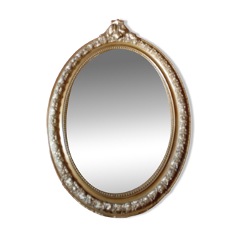 Miroir ovale ancien