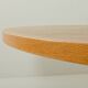 Danish extra large oak extension oval table attributed to Skovby, 1970s