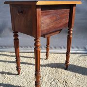 Louis Philippe secret table marquetry