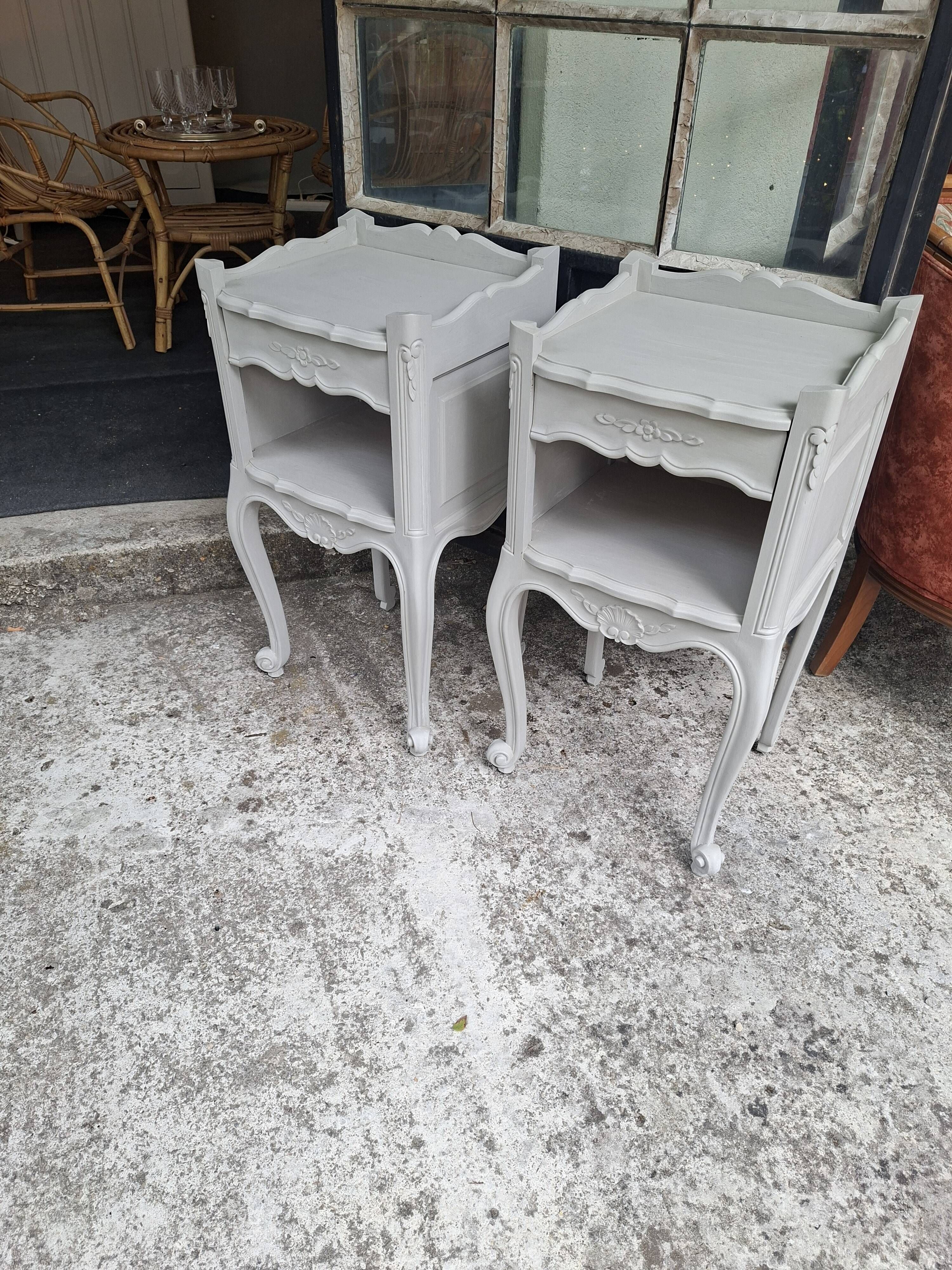 Pair of bedside tables