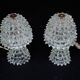 Pair of Italian Murano “Rostrato” Glass Table Lamps by Ercole Barovier, 194