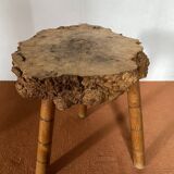 Brutalist tripod stool