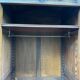 Single door oak wardrobe in Louis XV style – Vintage wardrobe