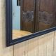 Gothic style mirror, modern metal work