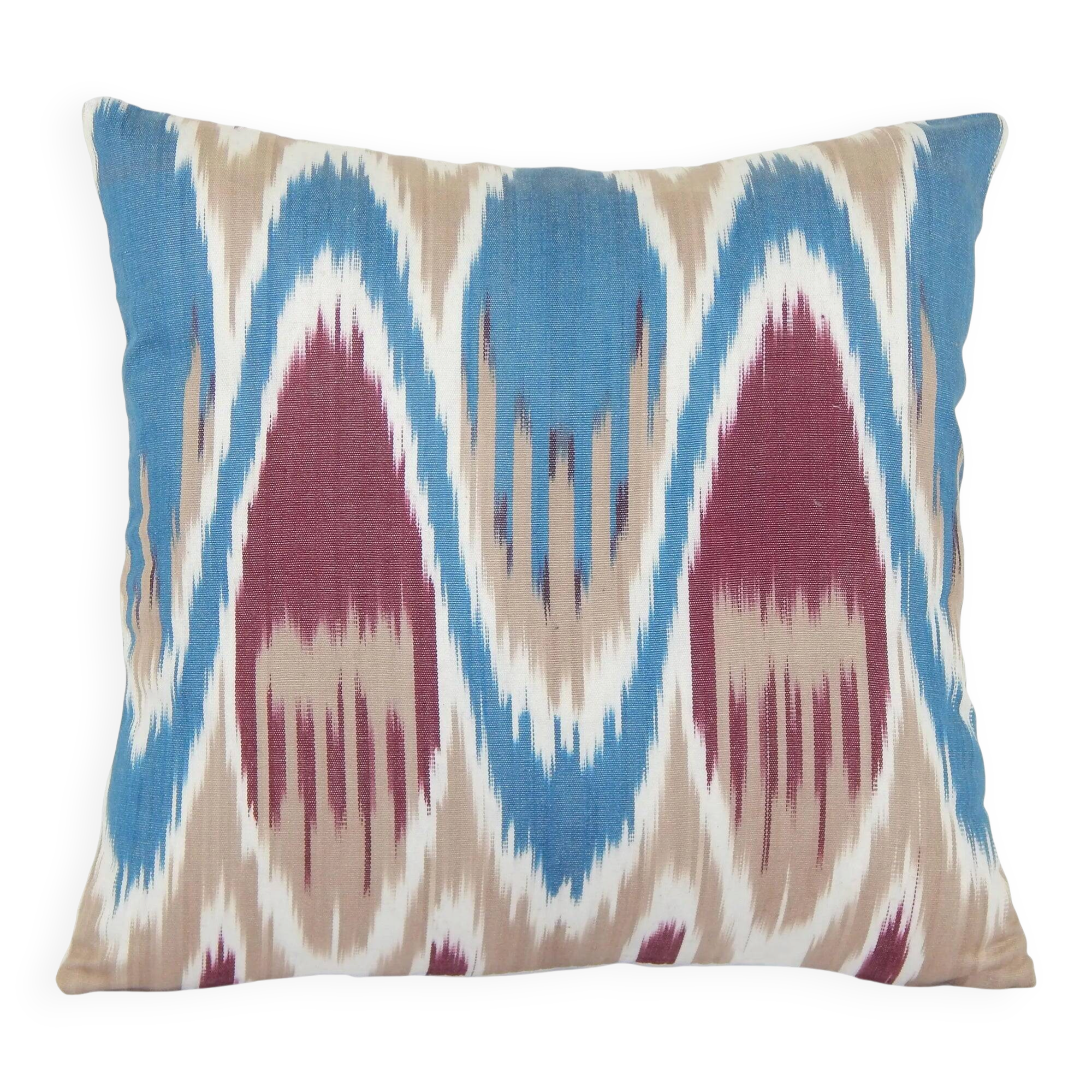 Vintage ikat cushion cover 30x33 cm