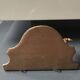 Small Italian/Baroque wall-mounted console. In gilded wood.